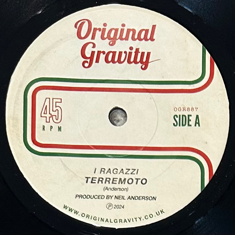 I Ragazzi - Terremoto b/w Via Appia