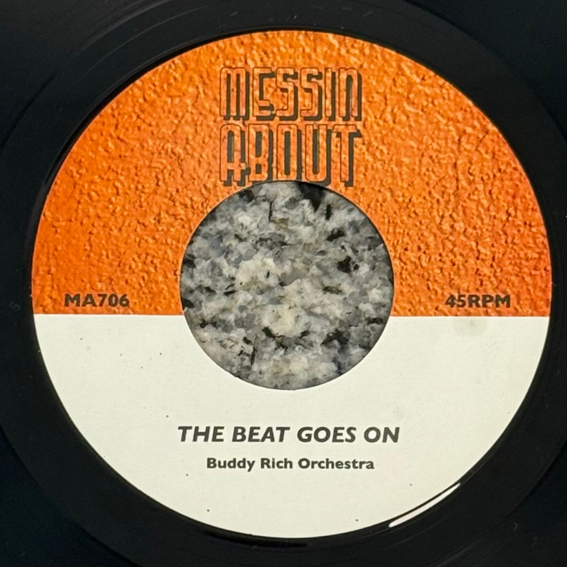 Buddy Rich Orchestra - The Beat Goes On b/w Open Sky Unit - Sunshine Star