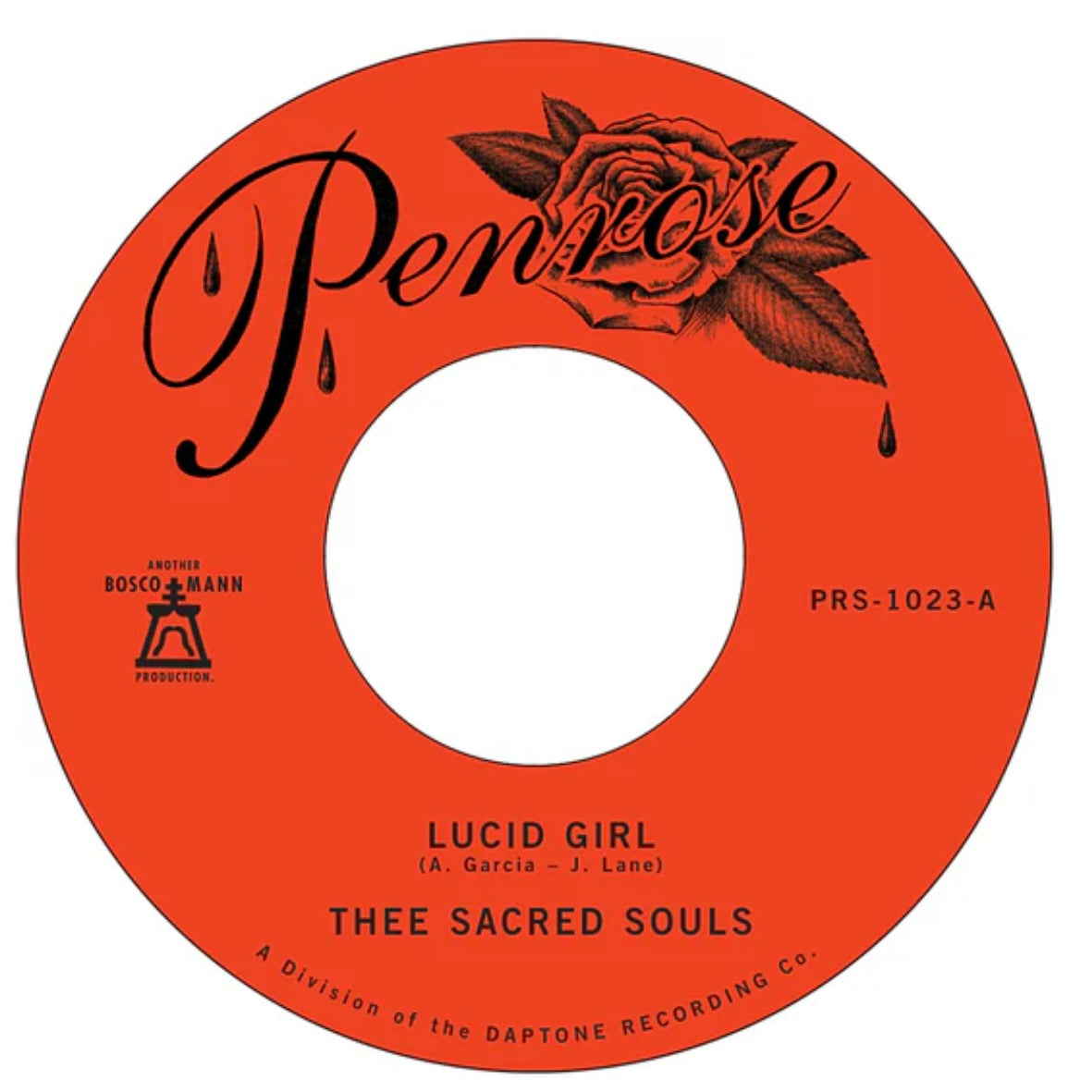 Thee Sacred Souls - Lucid Girl b/w Losing Side Of Love