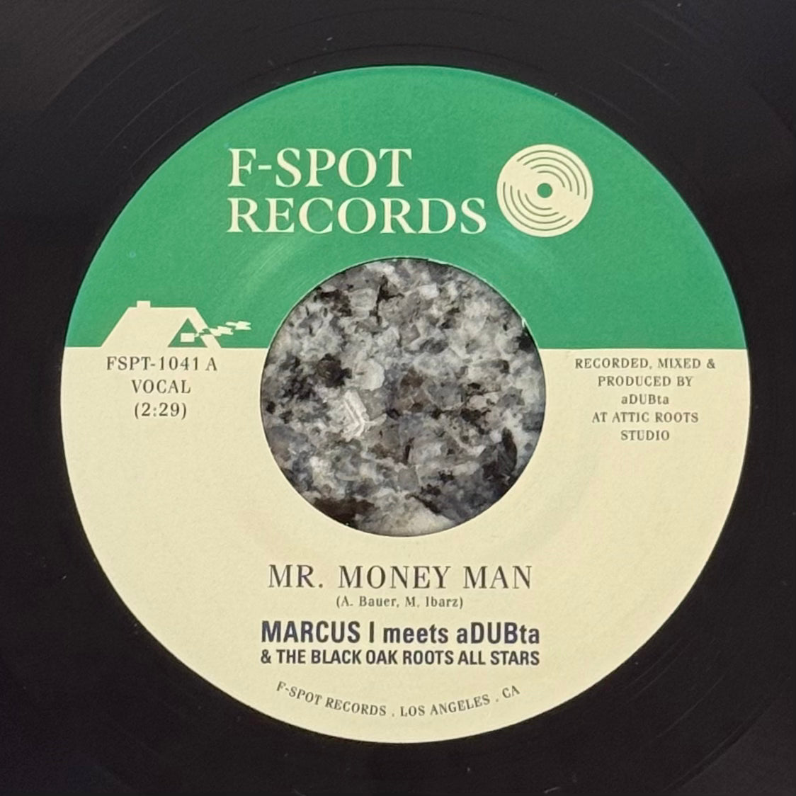 Marcus I meets aDUBta & The Black Oak Root All Stars - Mr. Money Man b/w Version