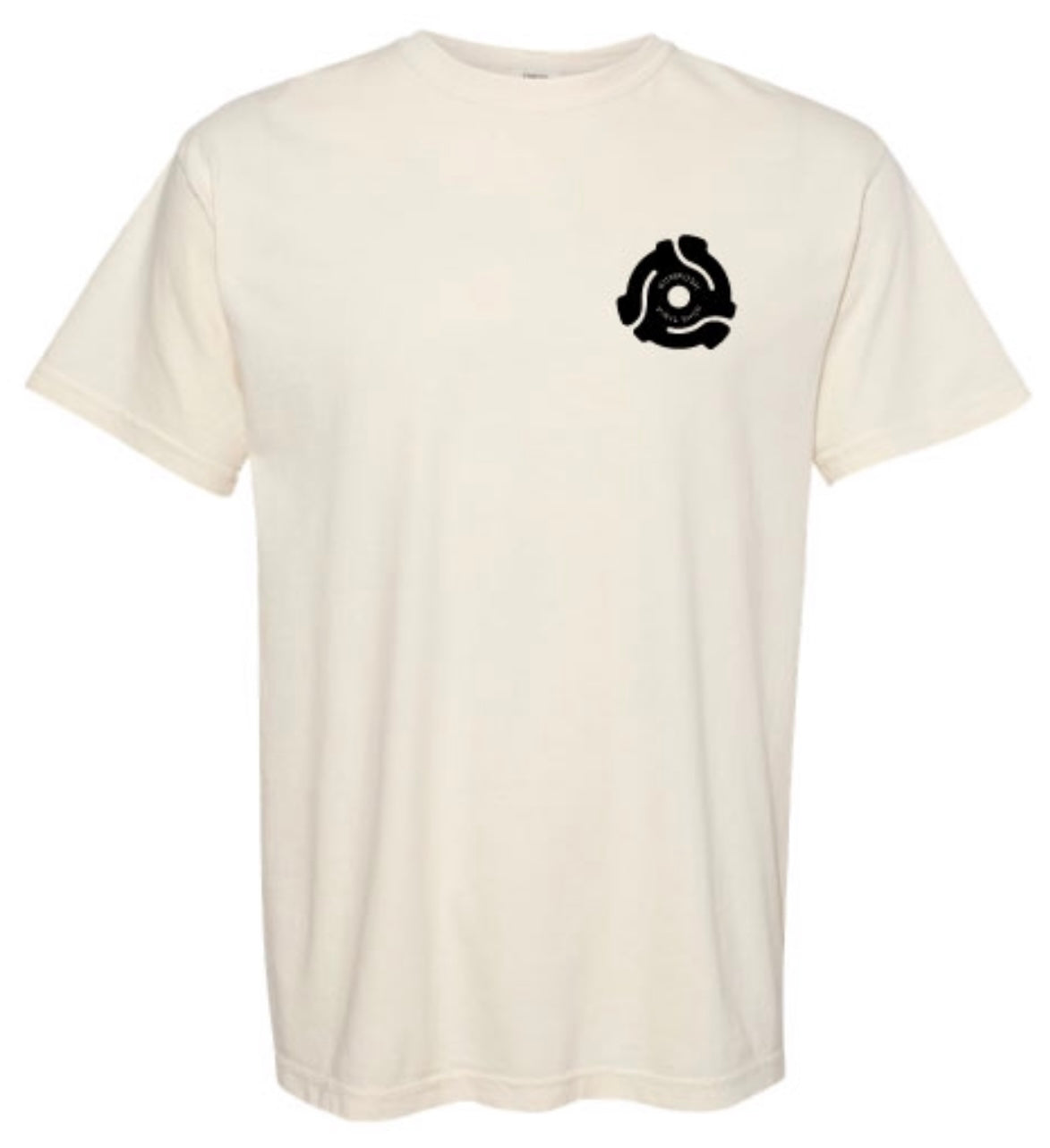 45 Adapter Tee Shirt - Ivory w/ Black