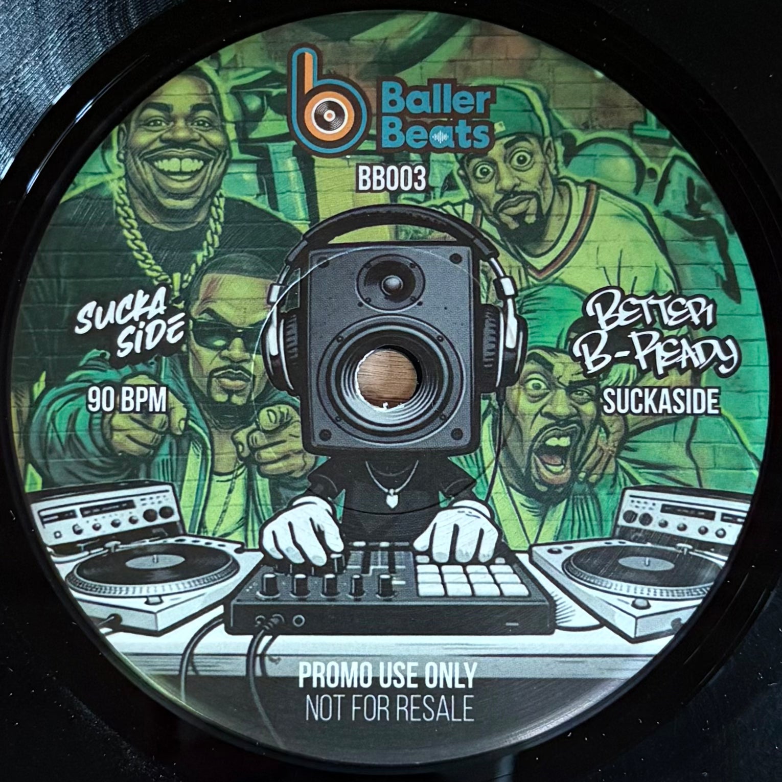 Suckaside - Better B-Ready b/w Baller - Waiting For A Daydream (7")