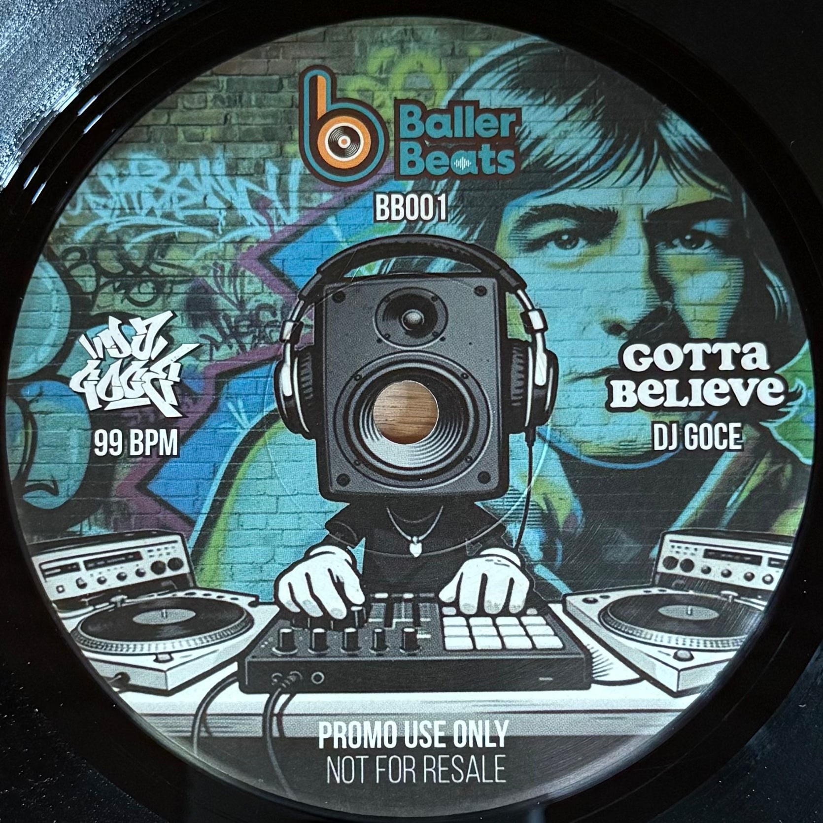 Suckaside & DJ Goce - Turn The Party Out b/w Gotta Believe (7")