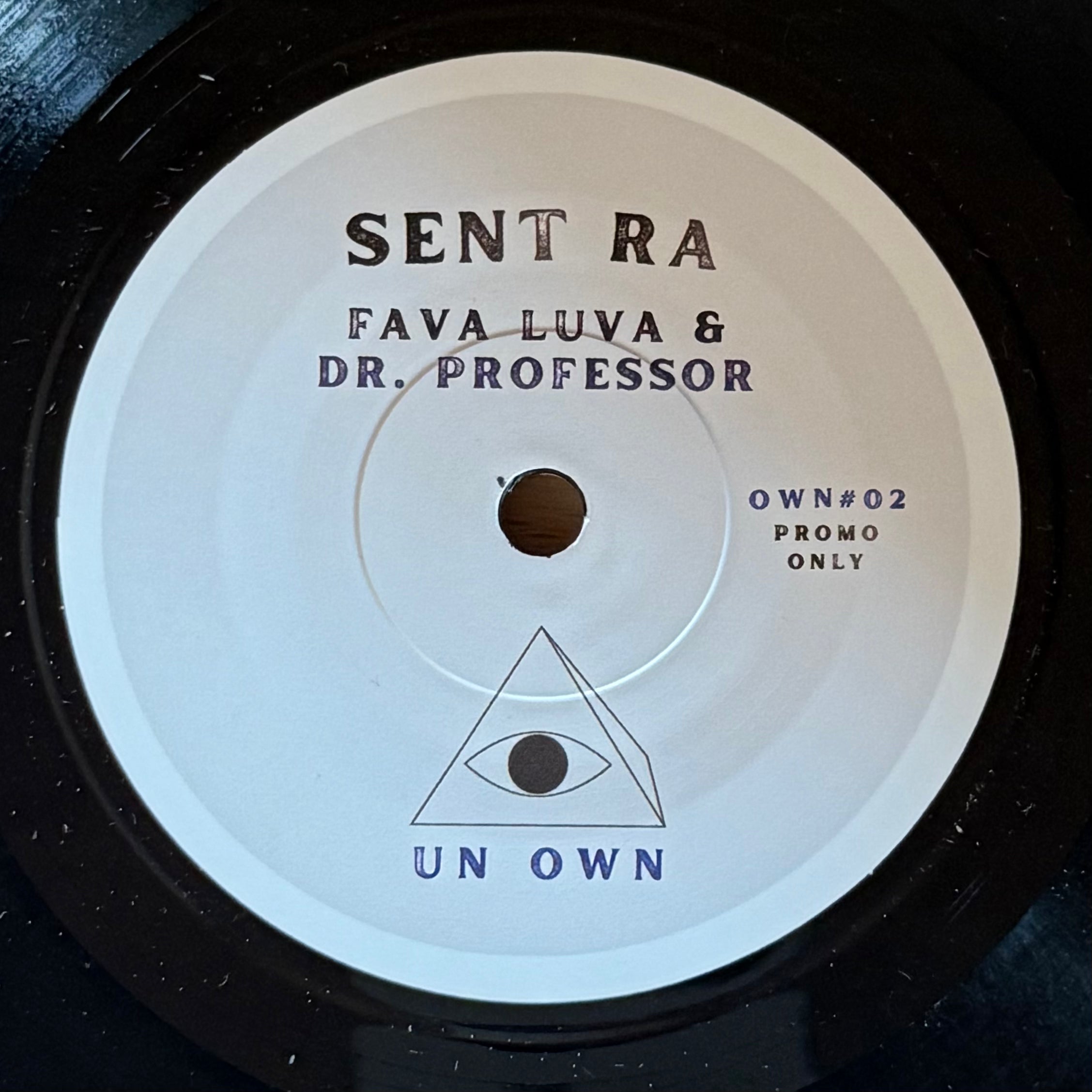 Fava Luva & Dr. Professor - Sent Ra b/w Love Giver (7")