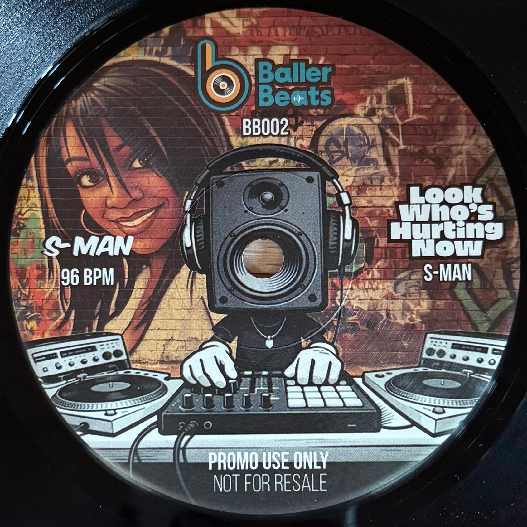 DJ Goce & S-Man - Edit Down Easy b/w Look Who's Hurting Now (7")