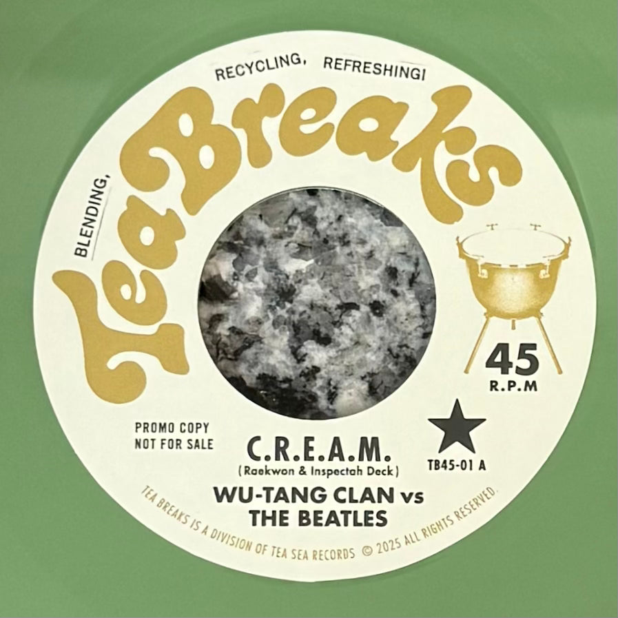 Tom Caruana (Wu-Tang Clan vs. The Beatles) - C.R.E.A.M. b/w Inst. (Green Vinyl)