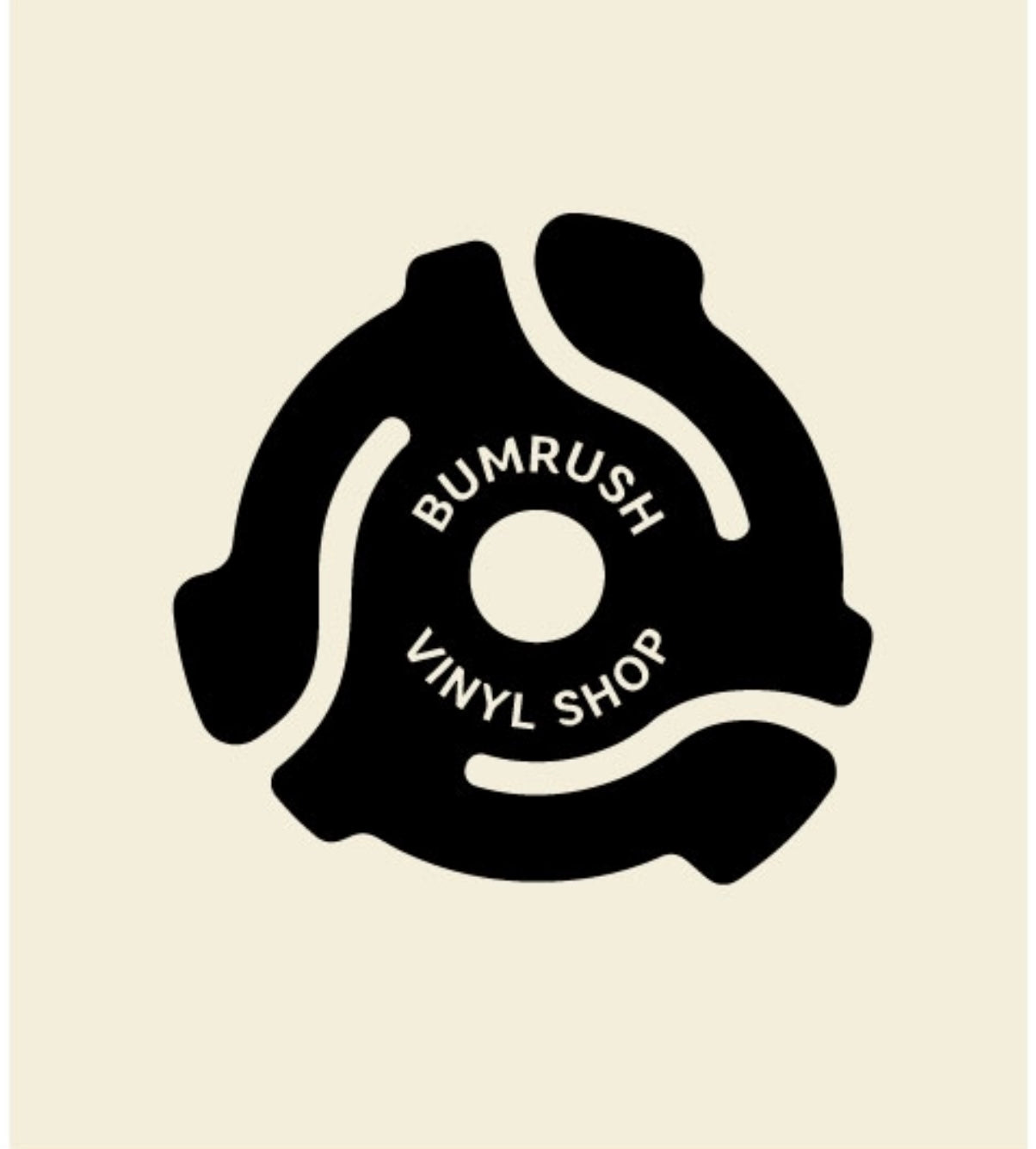 45 Adapter Tee Shirt - Ivory w/ Black