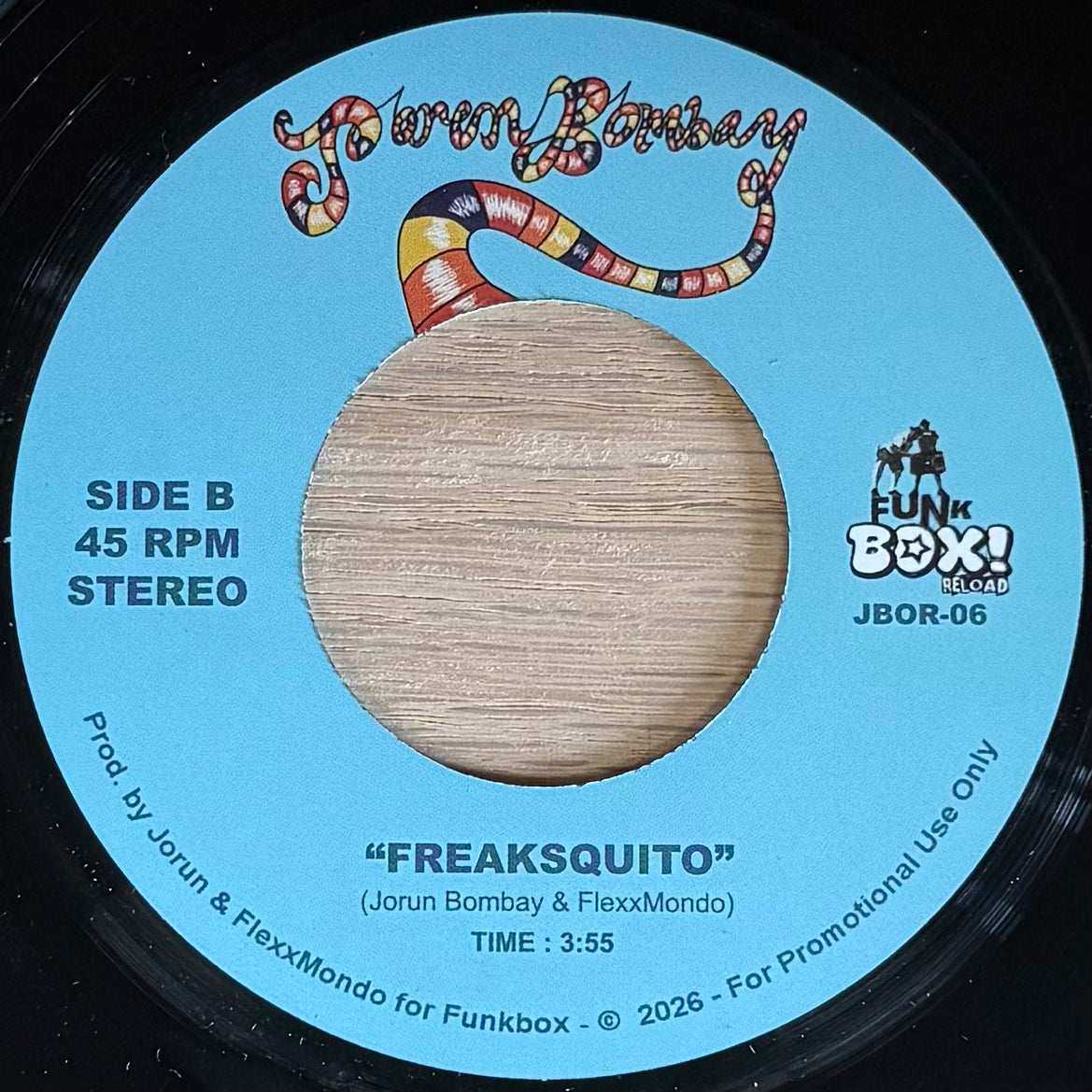 Jorun Bombay - Flash Like This b/w Freaksquito (7")