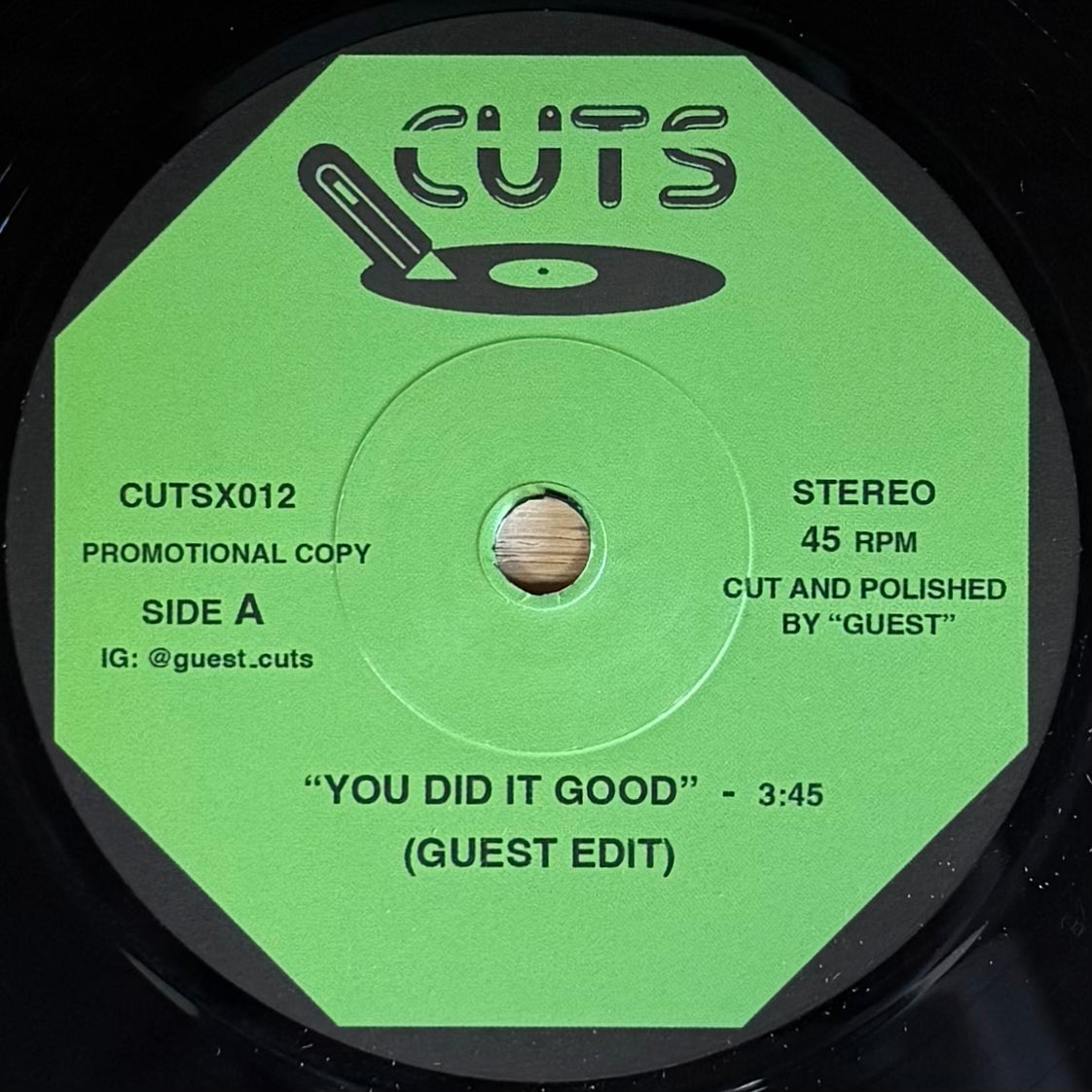 Guest - You Did It Good b/w Magic Dance (7")