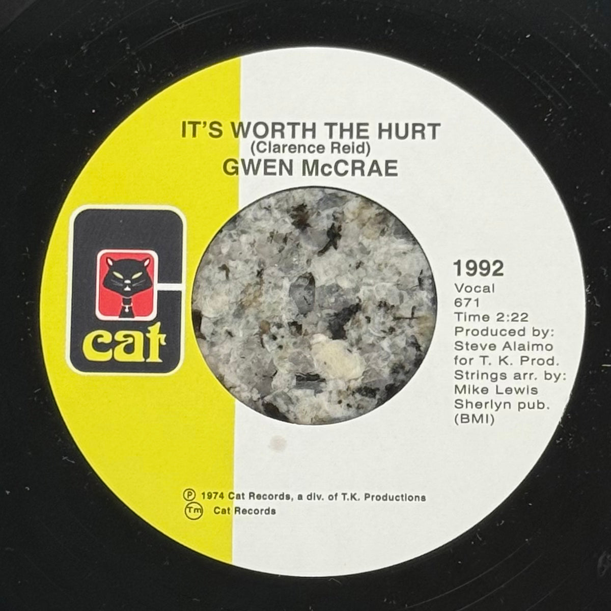 Gwen McCrae - 90% Of Me Is You b/w It's Worth The Hurt