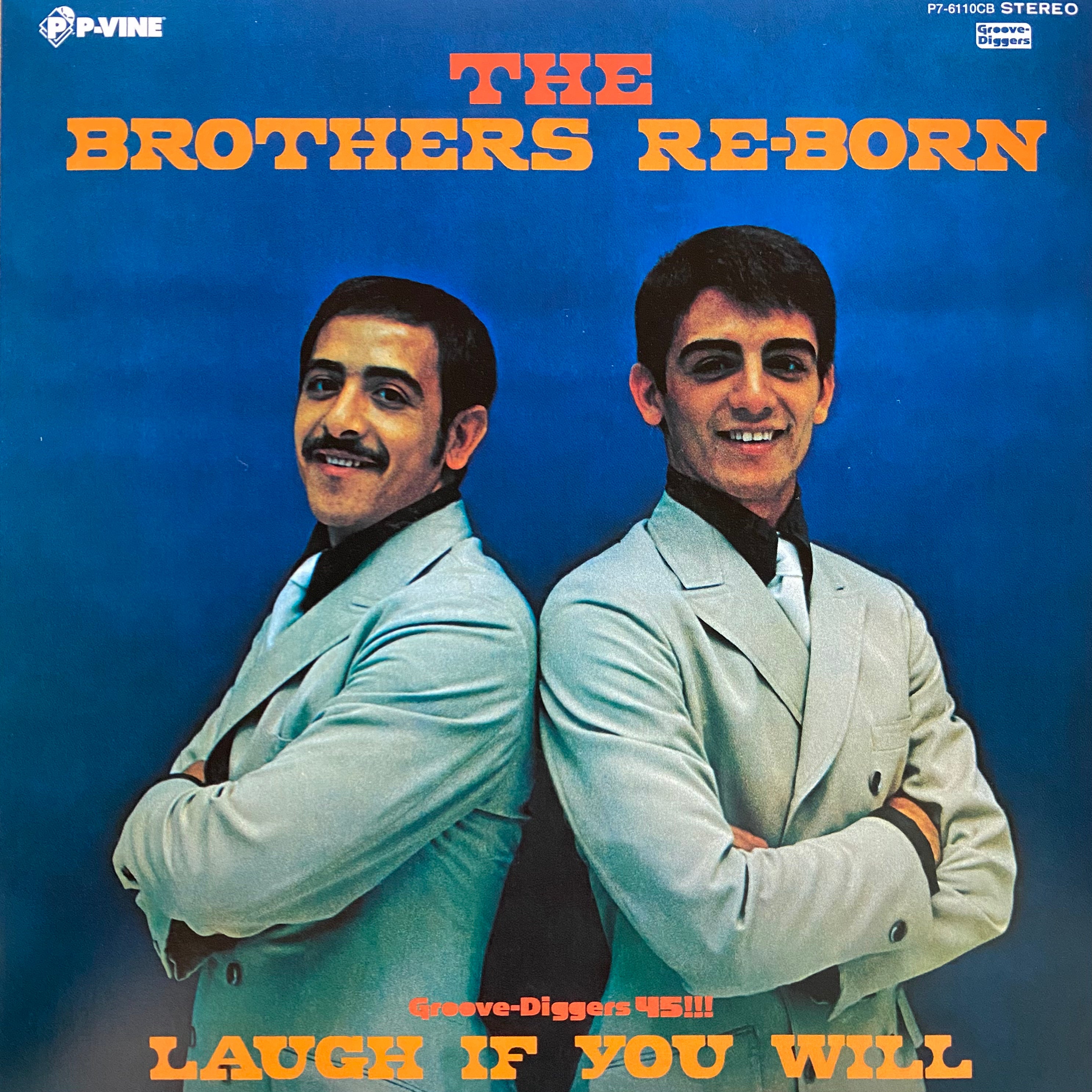 Brothers Re-born, The - Laugh If You Will (Blue vinyl)