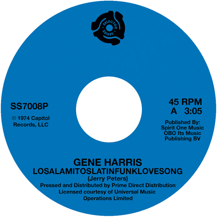 Gene Harris - Losalamitoslatinfunklovesong b/w Summer