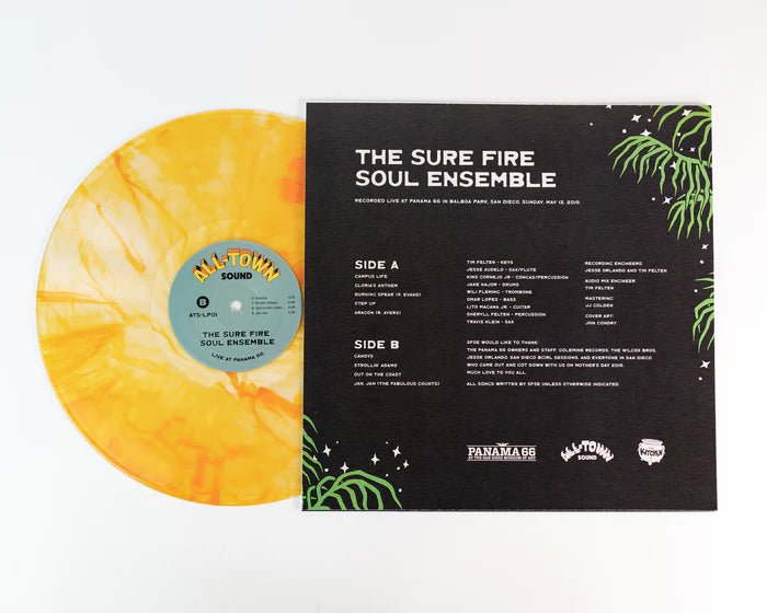 Sure Fire Soul Ensemble, The - Live At Panama 66 (Clear/Orange LP)