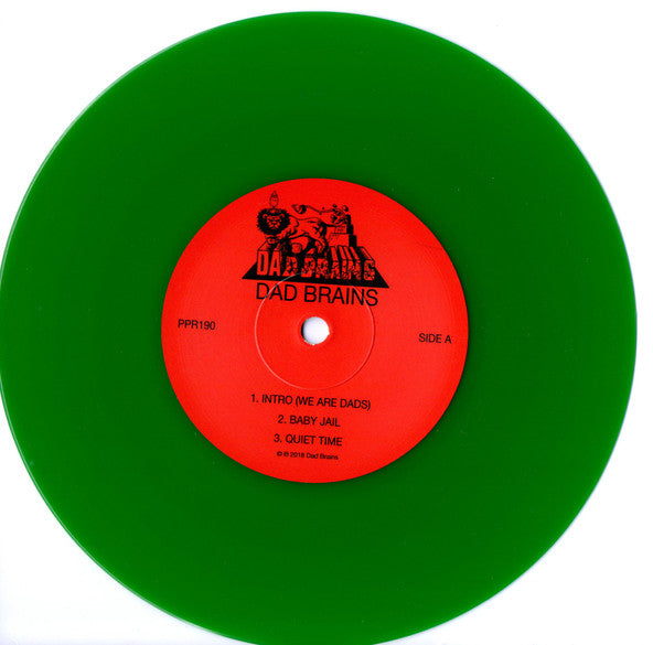 Dad Brains - Dad Brains (Green vinyl) (7" EP)