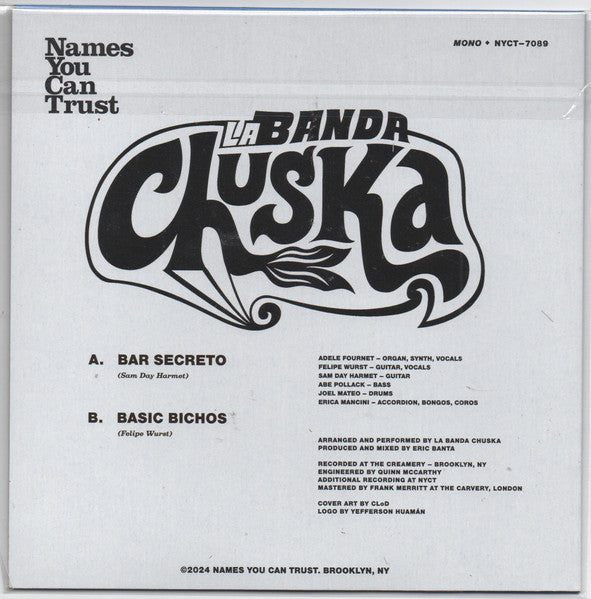 La Banda Chuska - Bar Secreto b/w Basic Bichos