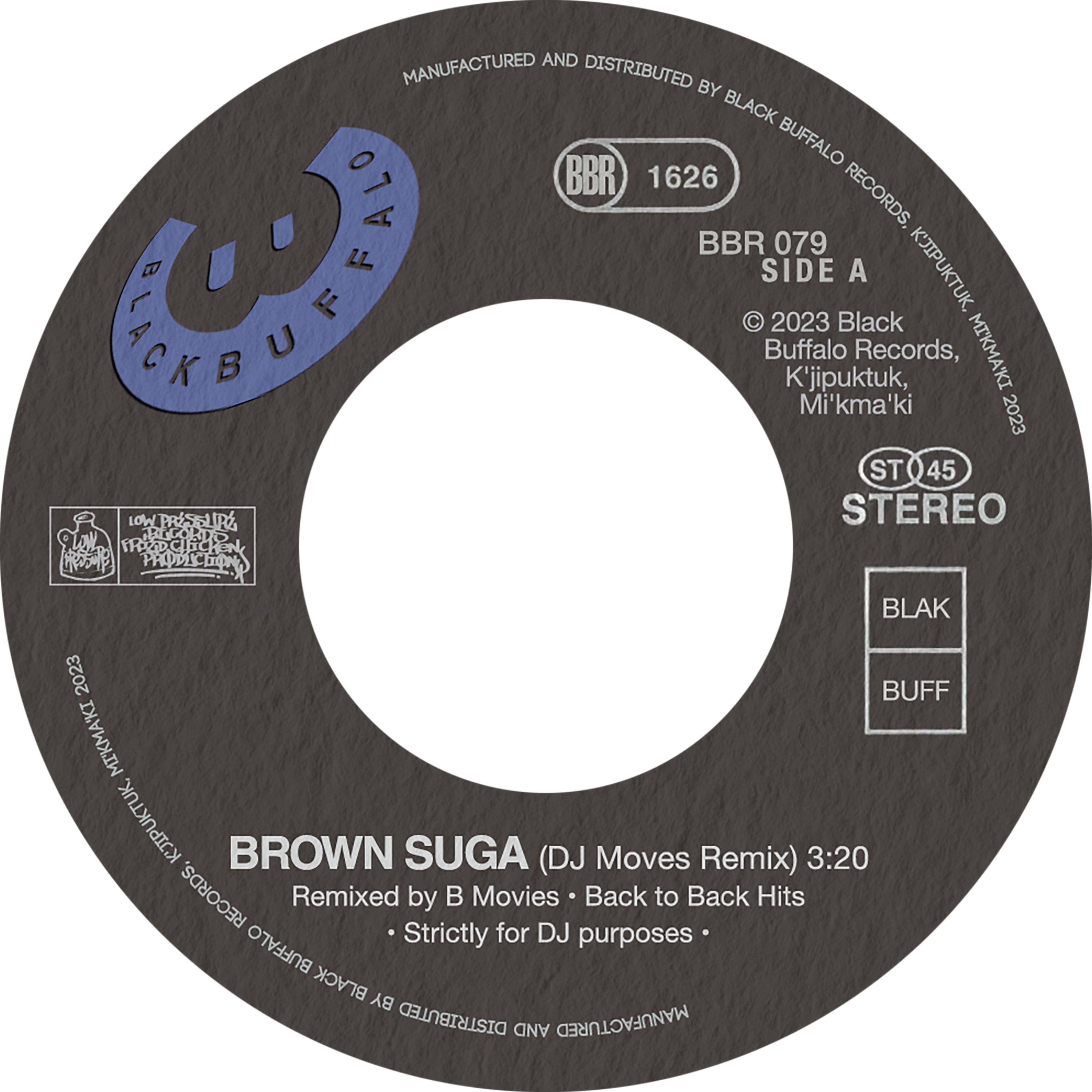 DJ Moves - Brown Suga b/w Stakes Is Hi