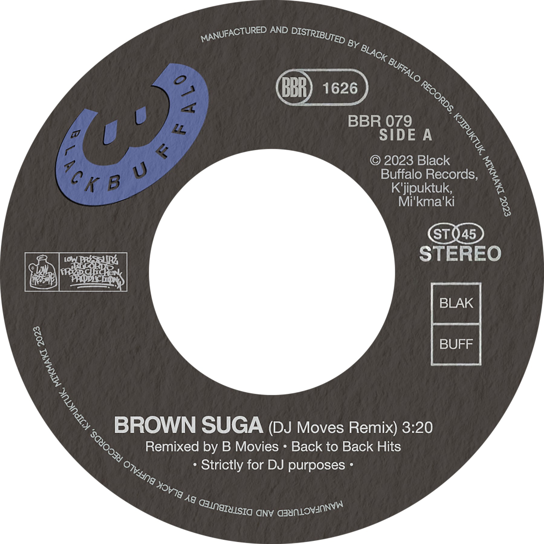 DJ Moves - Brown Suga b/w Steaks Is High