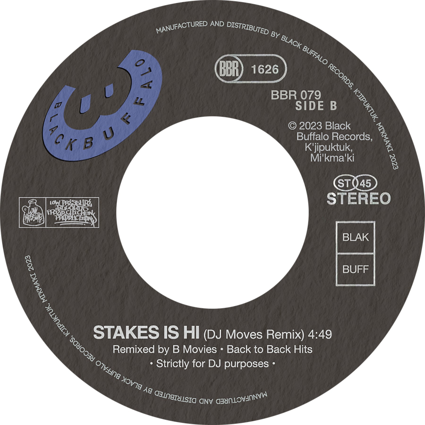 DJ Moves - Brown Suga b/w Steaks Is High