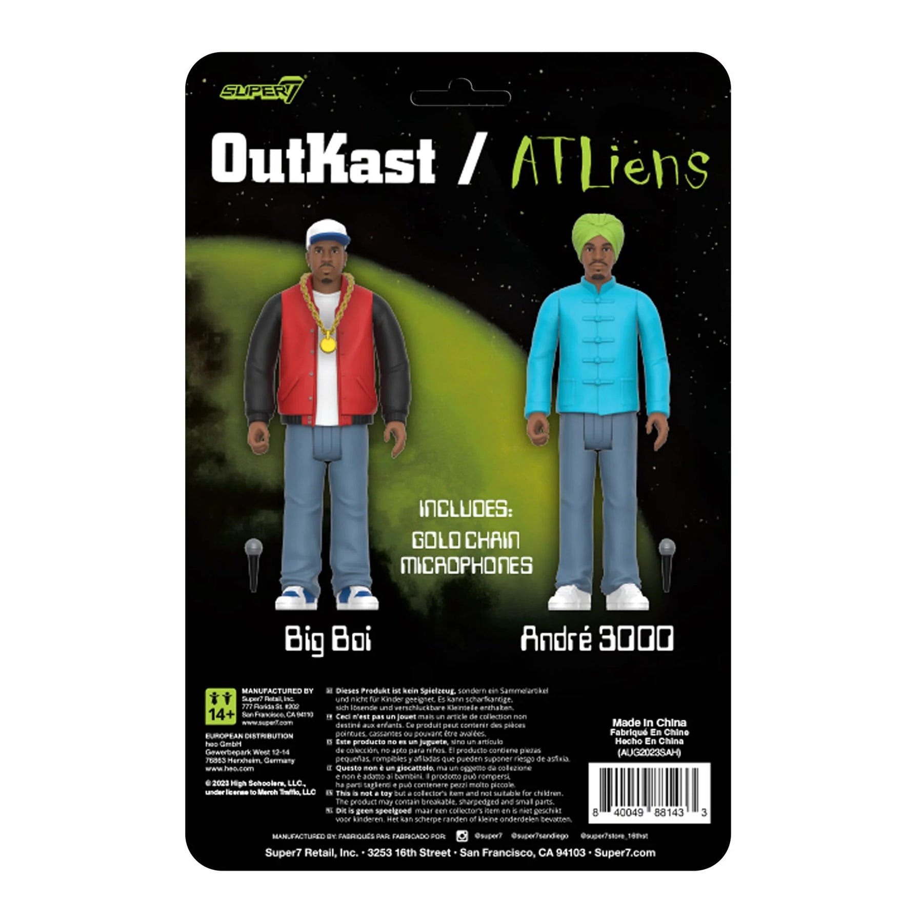 Outkast - ReAction Figures (ATLiens)