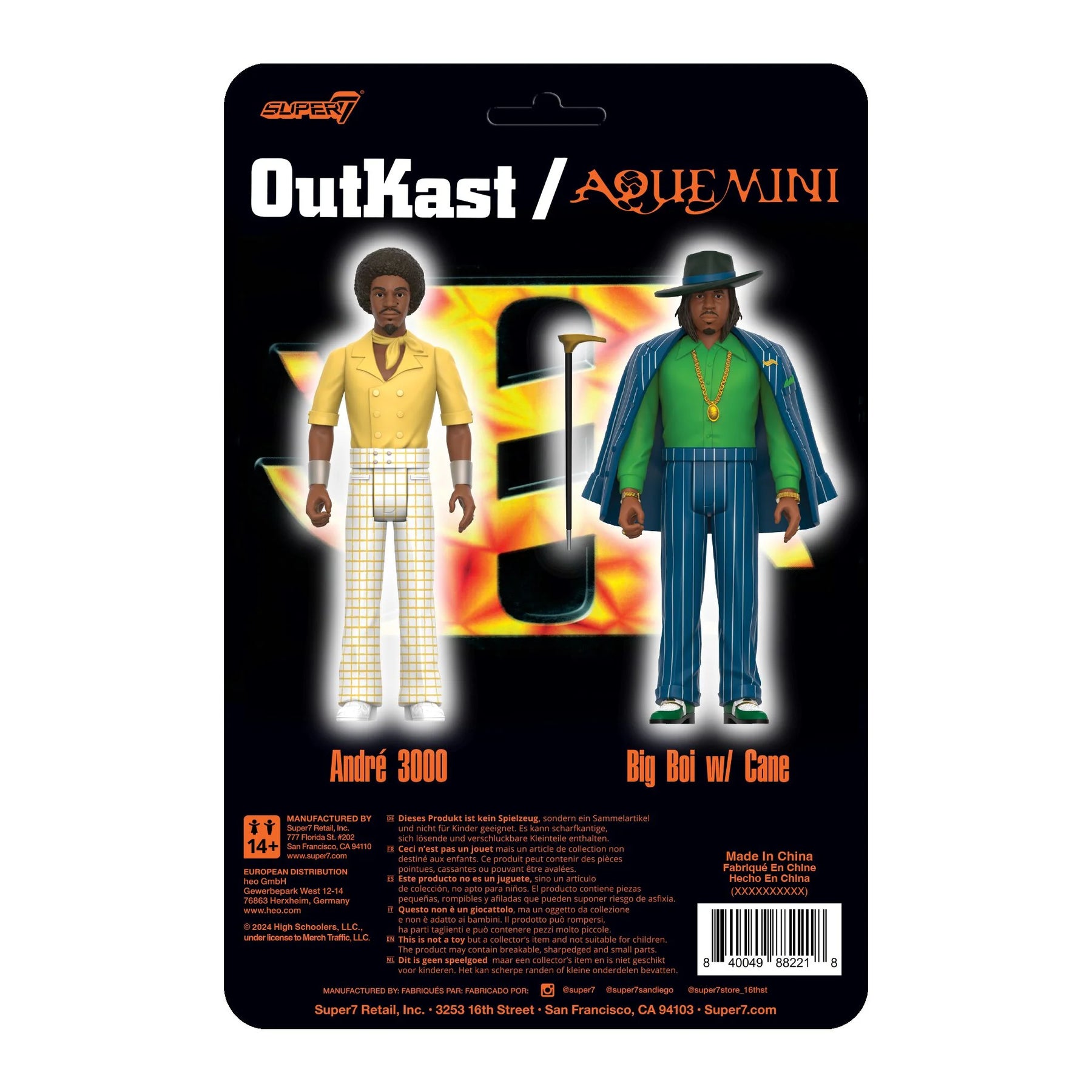 Outkast - ReAction Figures (Aquemini)