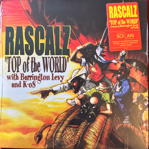 Rascalz - Top Of The World b/w Gunnfinga (Yellow)