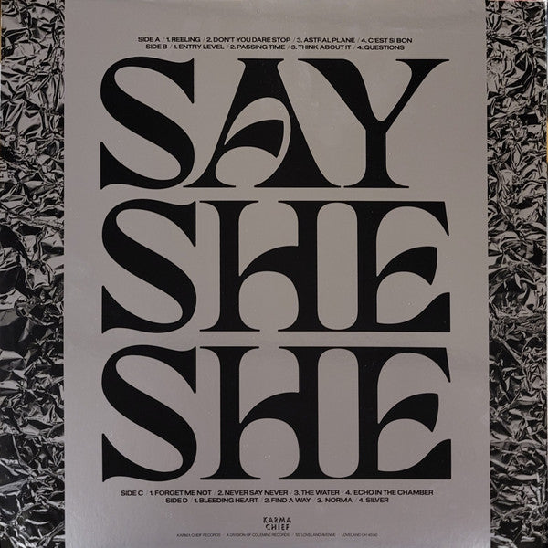Say She She - Silver (2LP)