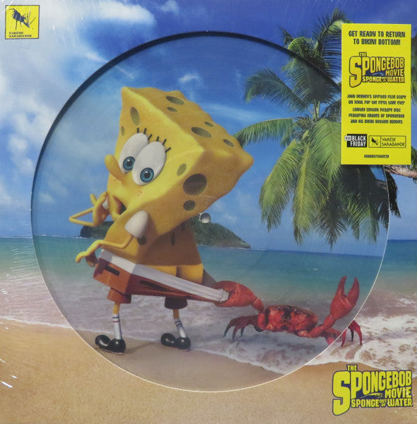 John Debney - The Spongebob Movie: Sponge Out of Water OST (LP) (Picture Disc) (2025 RSD Black Friday)