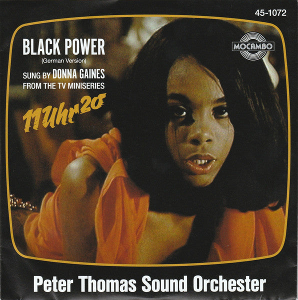 Peter Thomas Sound Orchester - Black Power b/w Vergiss Mich, Wenn Du Kannst (7")