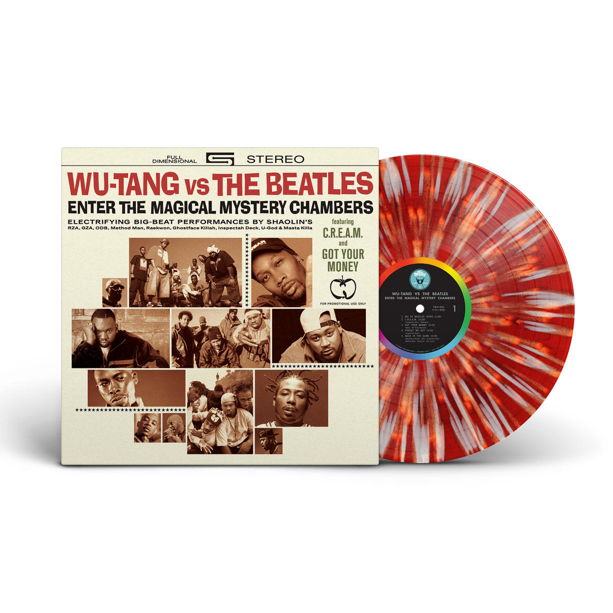 Tom Caruana - Wu-Tang Vs. The Beatles: Enter The Magical Mystery Chambers (Splatter Vinyl) (2LP)