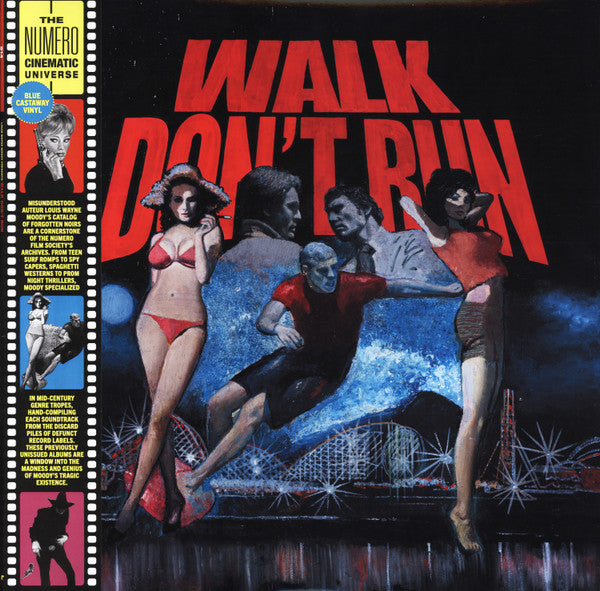 Various Artists - Walk Don't Run (Blue Castaway Vinyl) (LP)