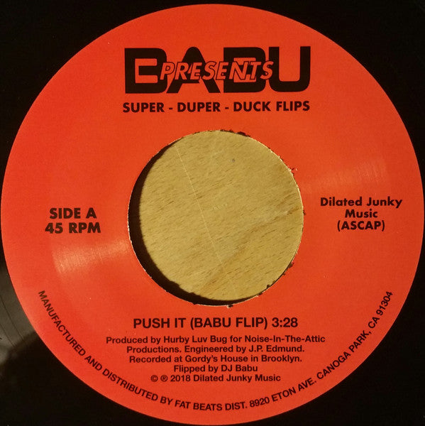 DJ Babu - Super Duper Duck Flips Vol. 1