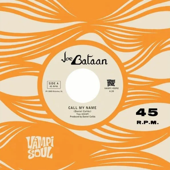 Joe Bataan - Call My Name b/w Inst