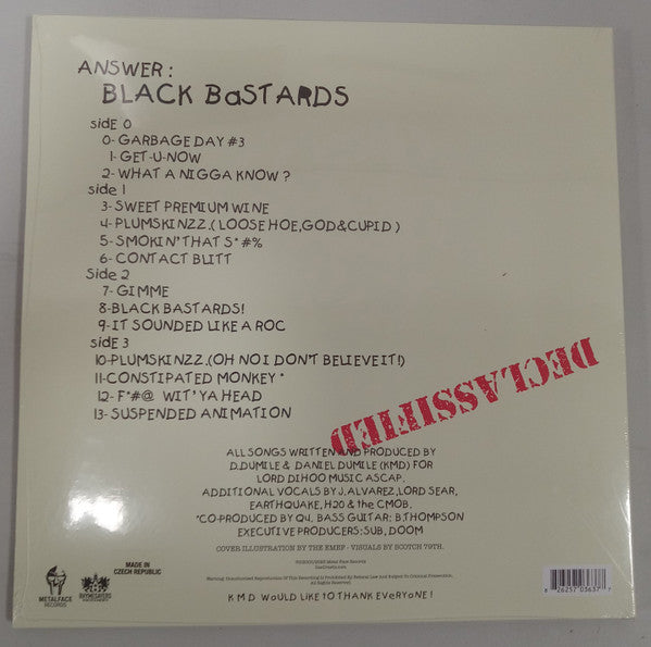 KMD - BL_CK B_ST_RDS (2LP)