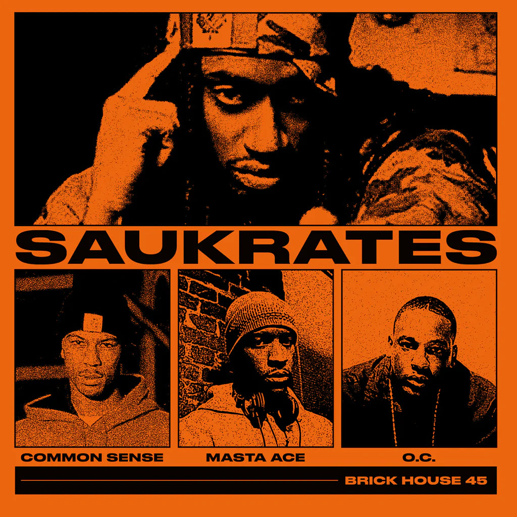 Saukrates - Brickhouse 45: Play Dis b/w Rollin' (Orange Vinyl)