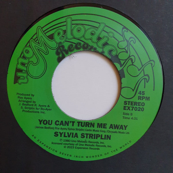 Sylvia Striplin - Give Me Your Love b/w You Can't Turn Me Away