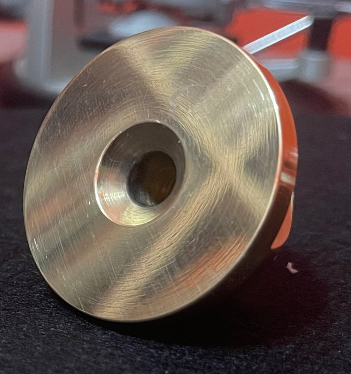 45 Adapter - B45 Logo - Sure Shot Model 11 - Brass