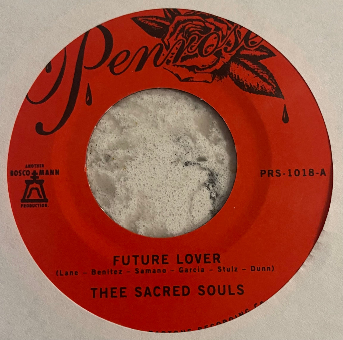 Thee Sacred Souls - Future Lover b/w For Now