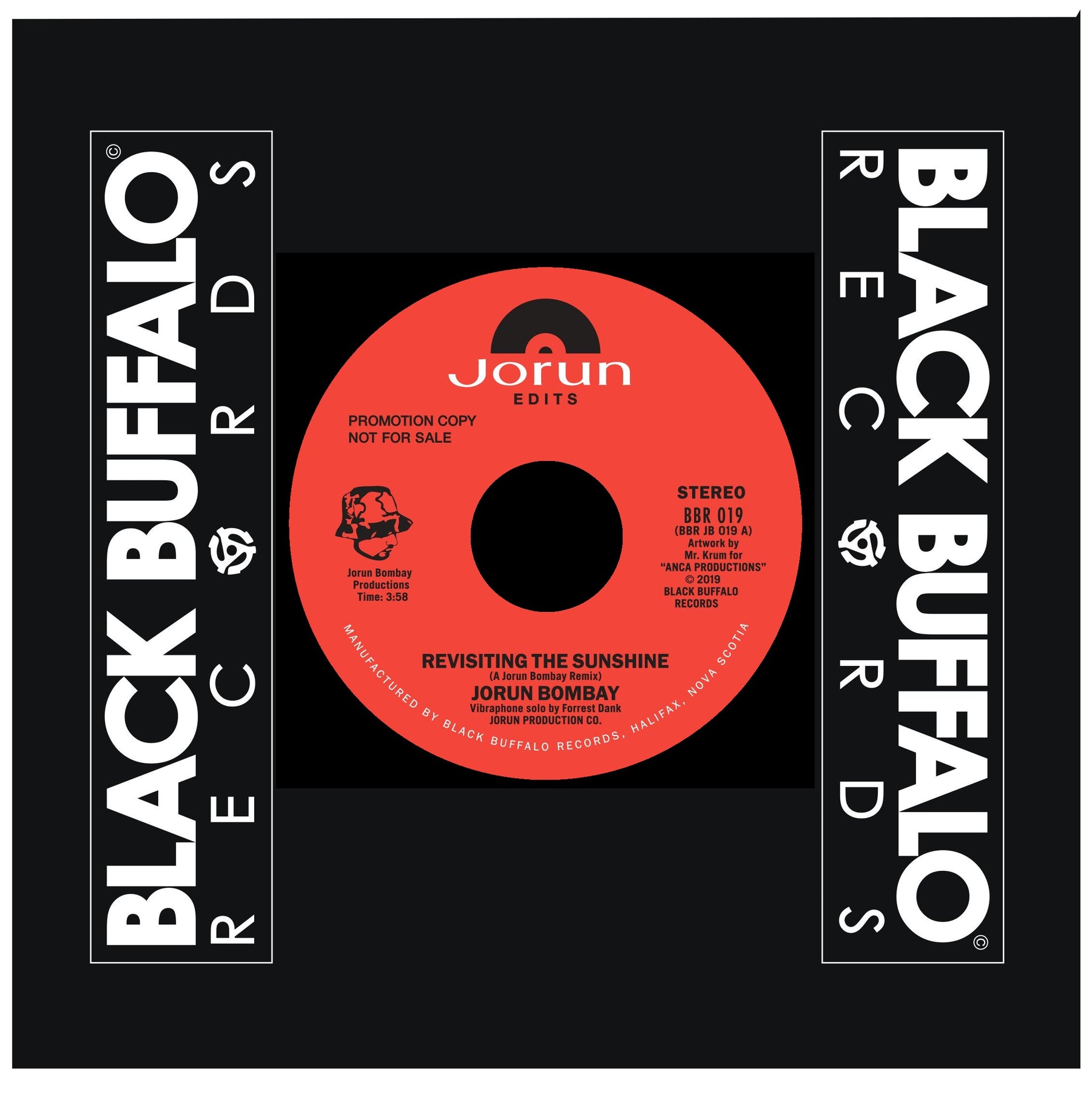 Jorun Bombay - Revisiting the Sunshine b/w Funky Sensation