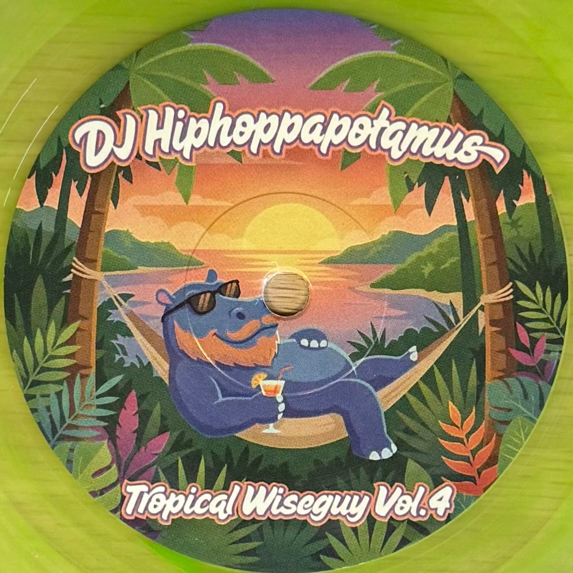 DJ Hiphoppotamus - Jungaloo b/w Express Yourself (Green Vinyl) (7")
