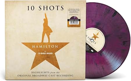 Lin-Manuel Miranda - Hamilton: 10 Shots (Highlights From The Original Broadway Cast Recording) (Indie Exclusive Burr's Vinyl) (LP)