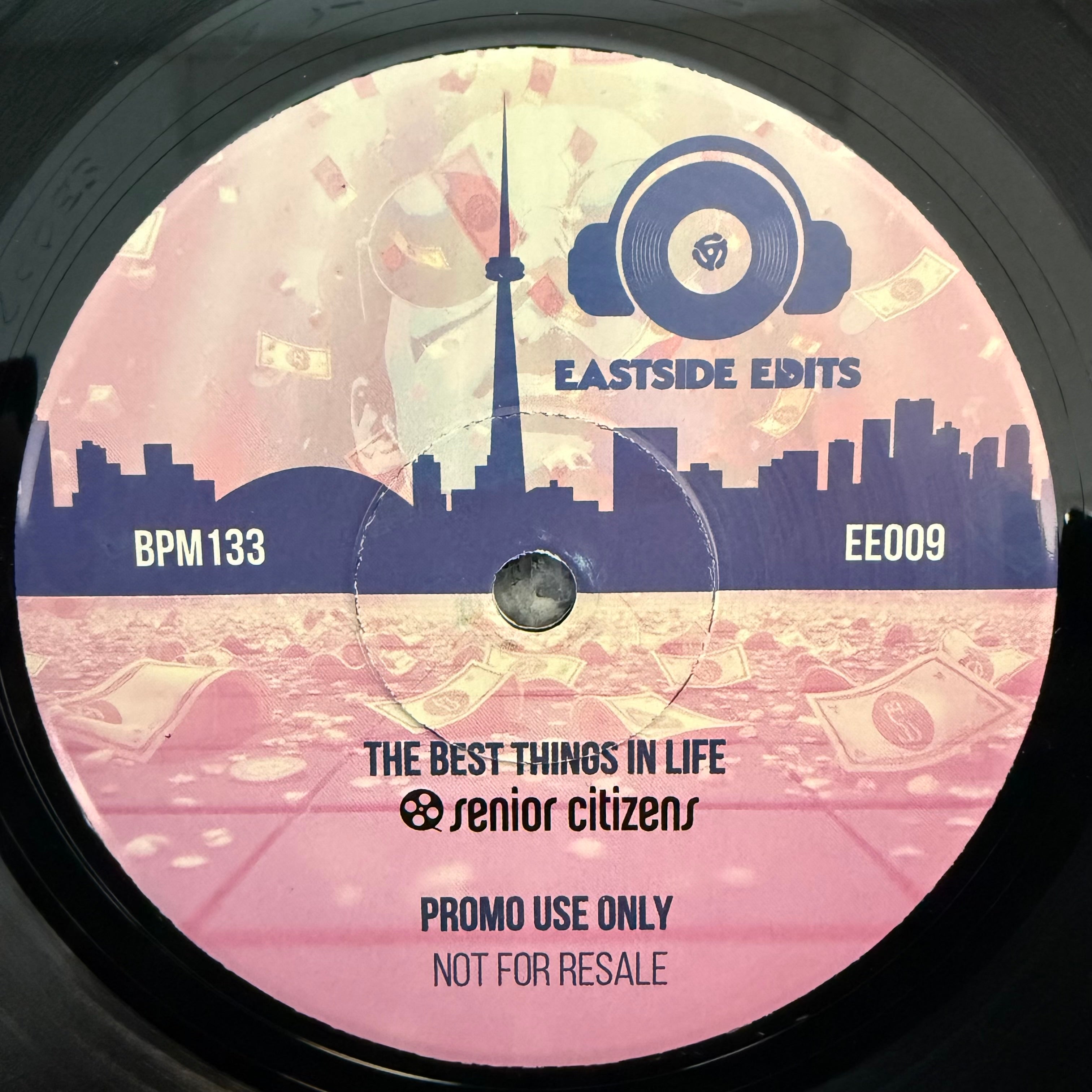 Senior Citizens - The Best Things in Life b/w Ticket for an Aeroplane (7")