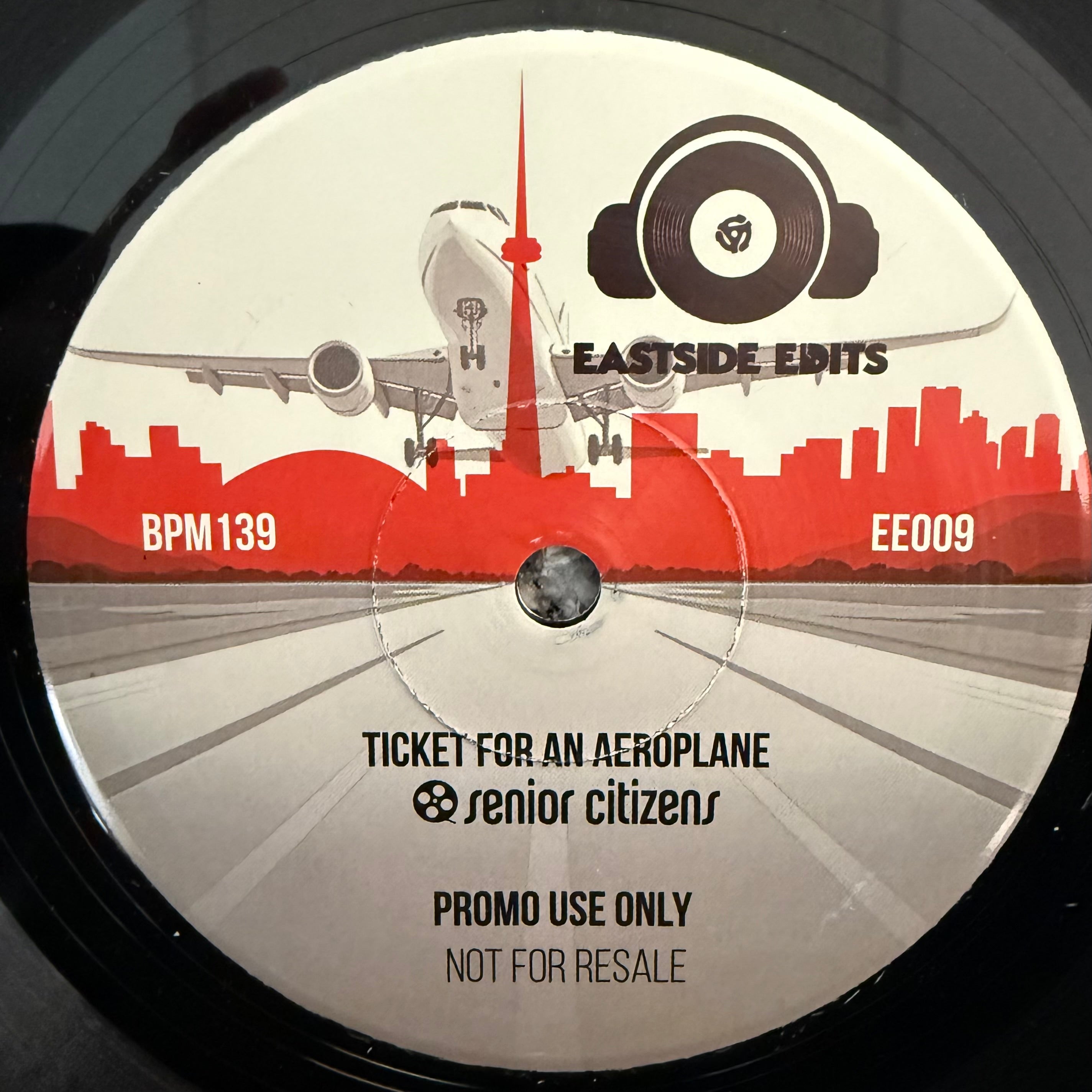 Senior Citizens - The Best Things in Life b/w Ticket for an Aeroplane (7")