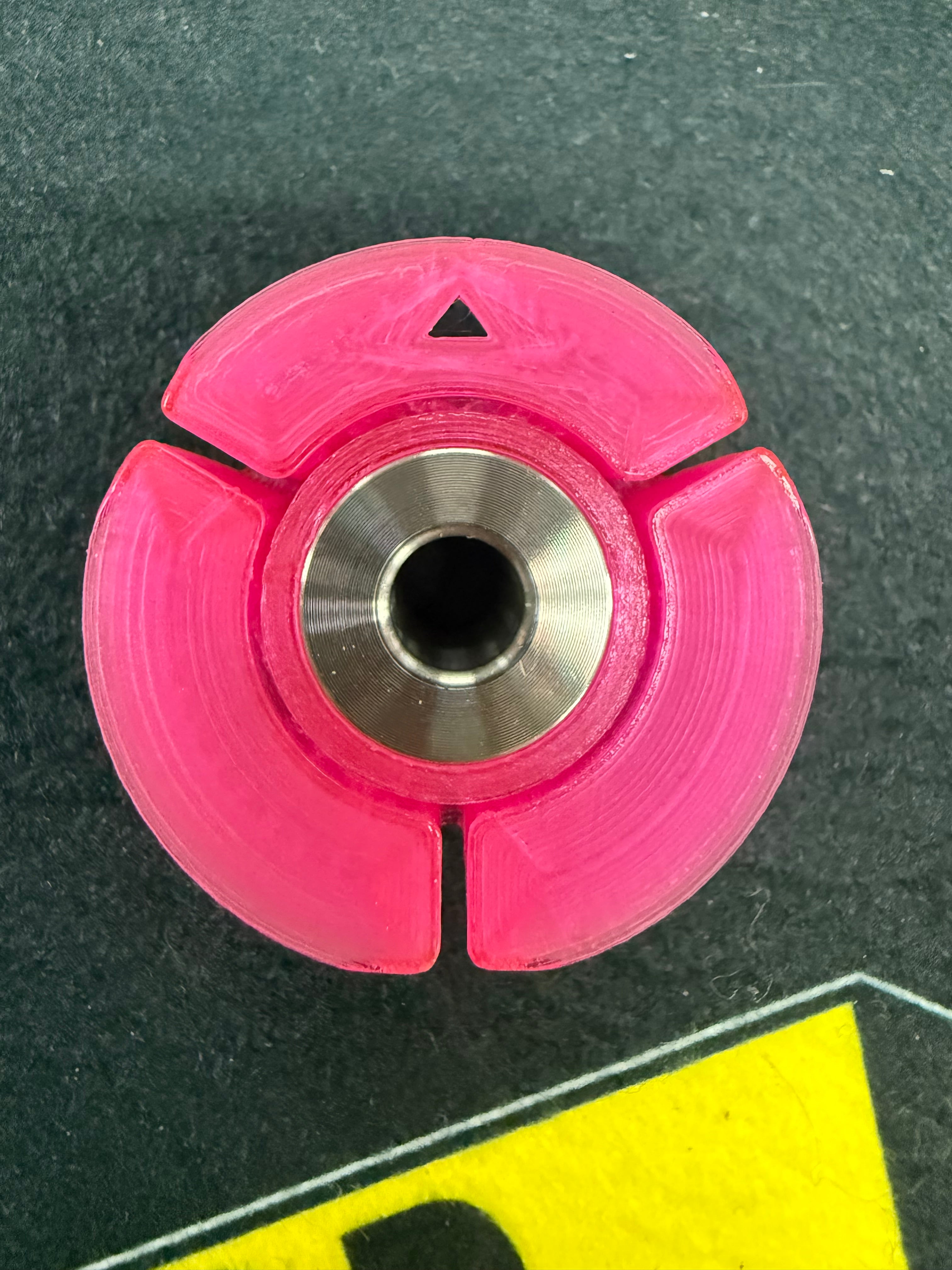 Delta-7 Flexible 45 Adapter - Pink (pair)
