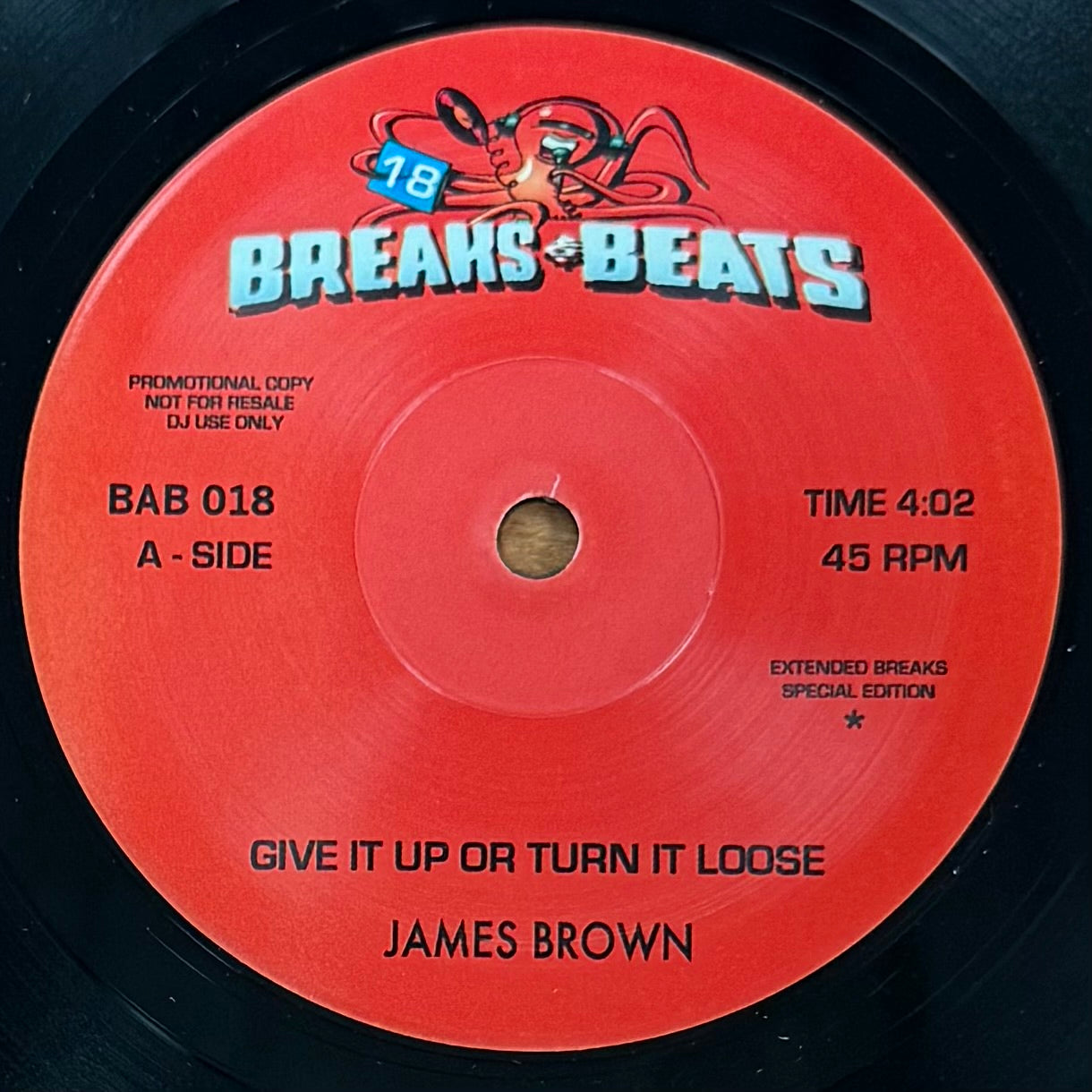 James Brown - Give It Up Or Turn It Loose b/w Duralcha - Ghet-to Funk (7")