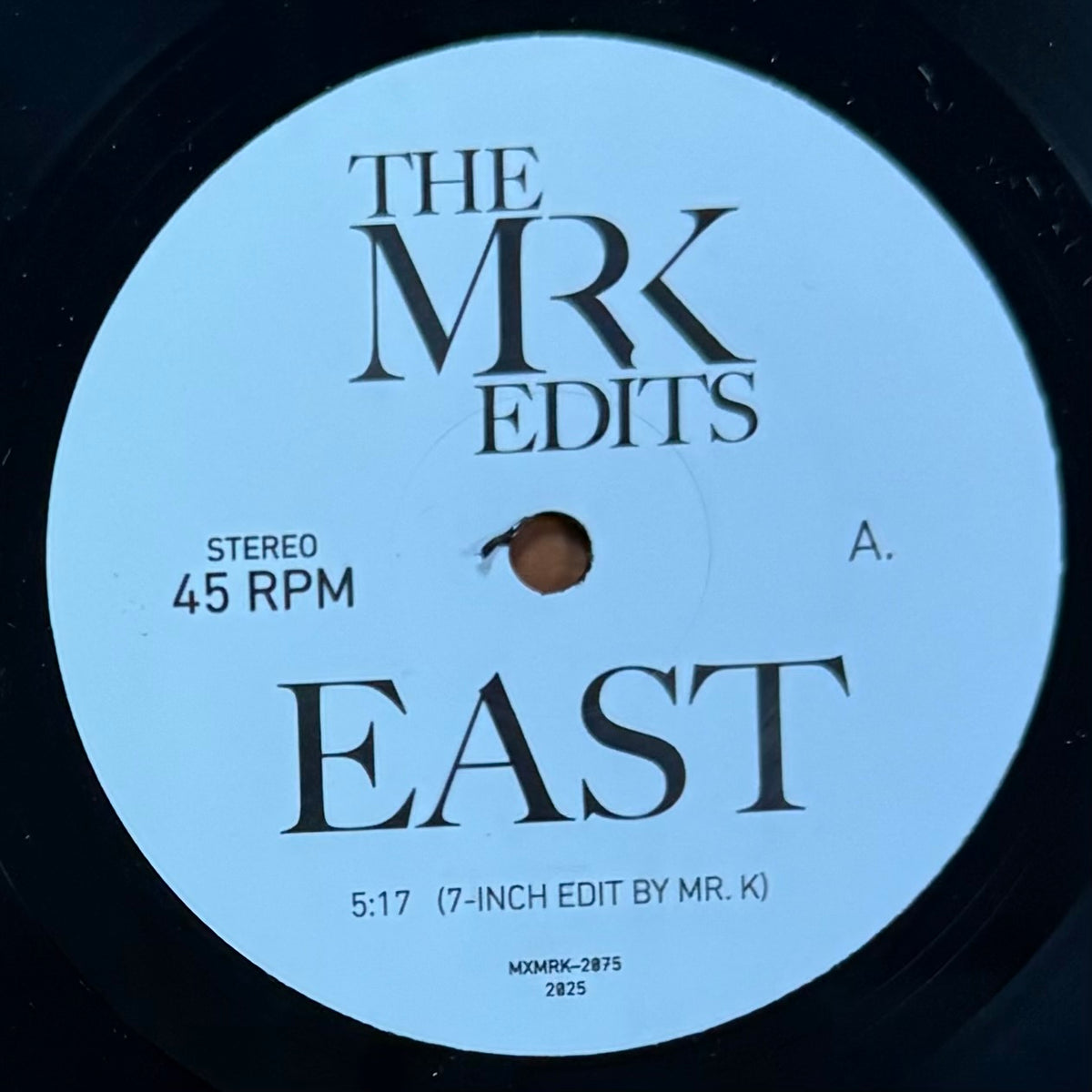 Mr. K Edits - East b/w Can't Keep Running Away