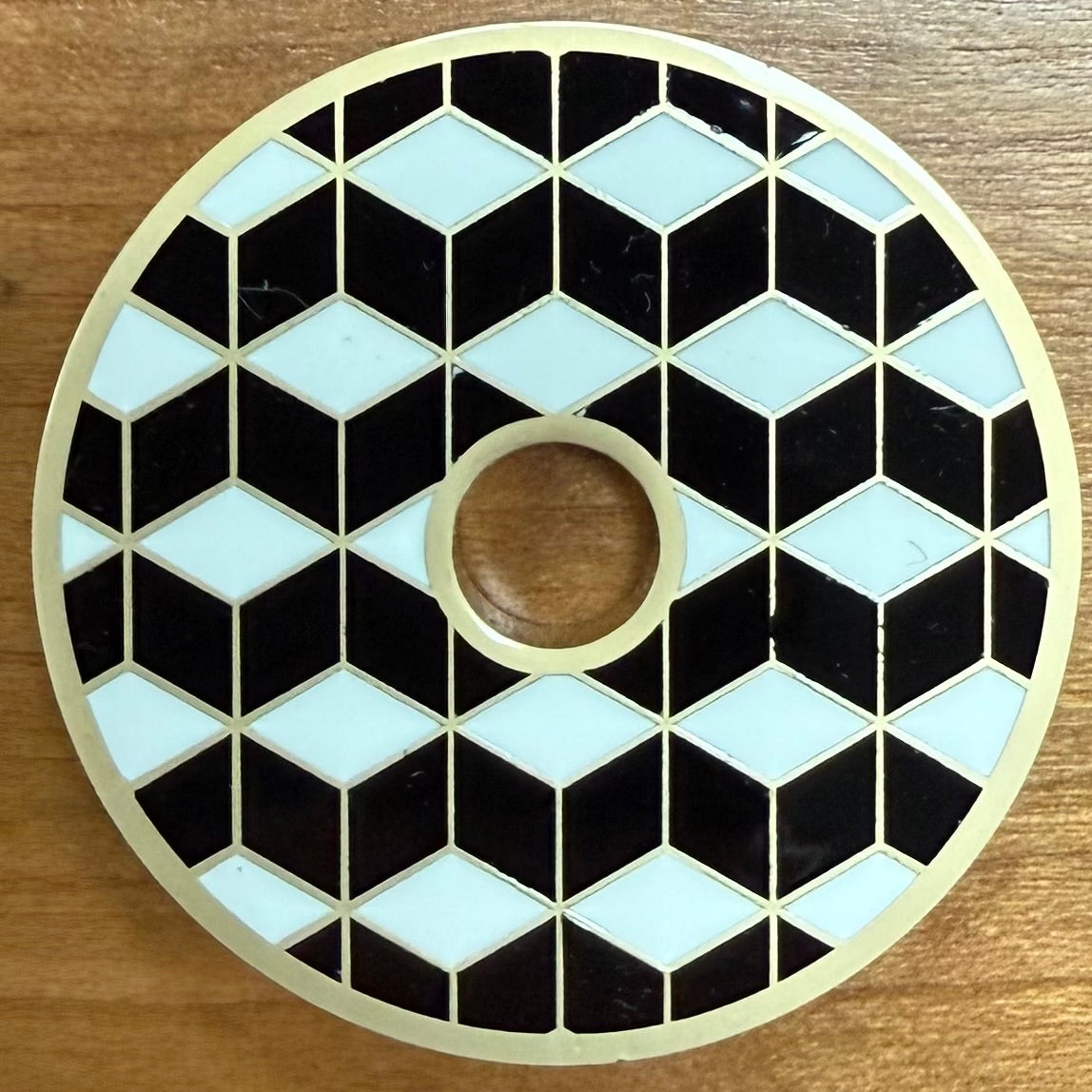 Love & Victory 45 Adapter - B/W Tumbling