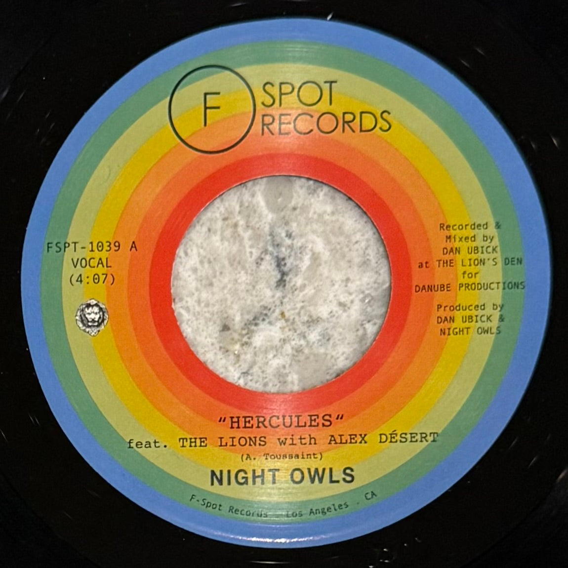 Night Owls - Hercules b/w Tell It LIke It Is