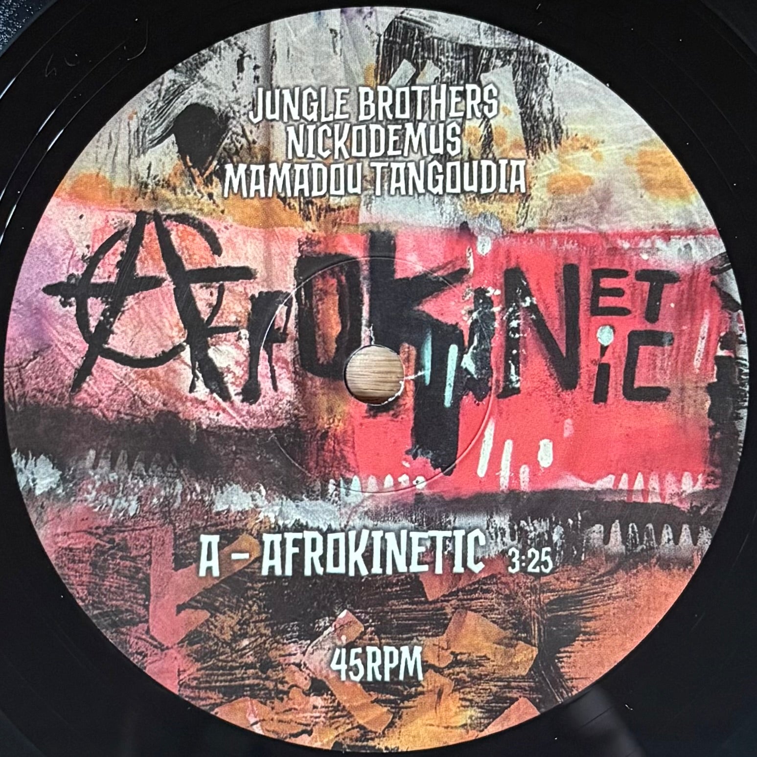 Jungle Brothers, Nickodemus & Mamadou Tangoudia - Afrokinetic b/w Remix (7")