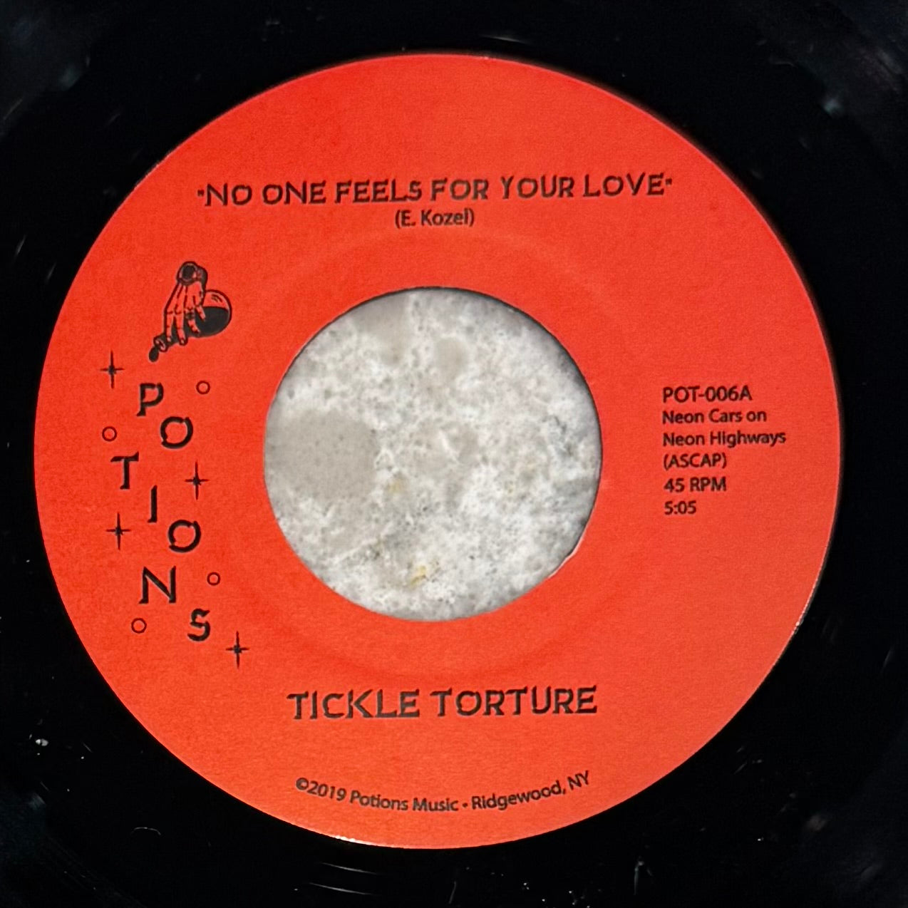 Tickle Torture - No One Feels For Your Love b/w Psychic Playmate