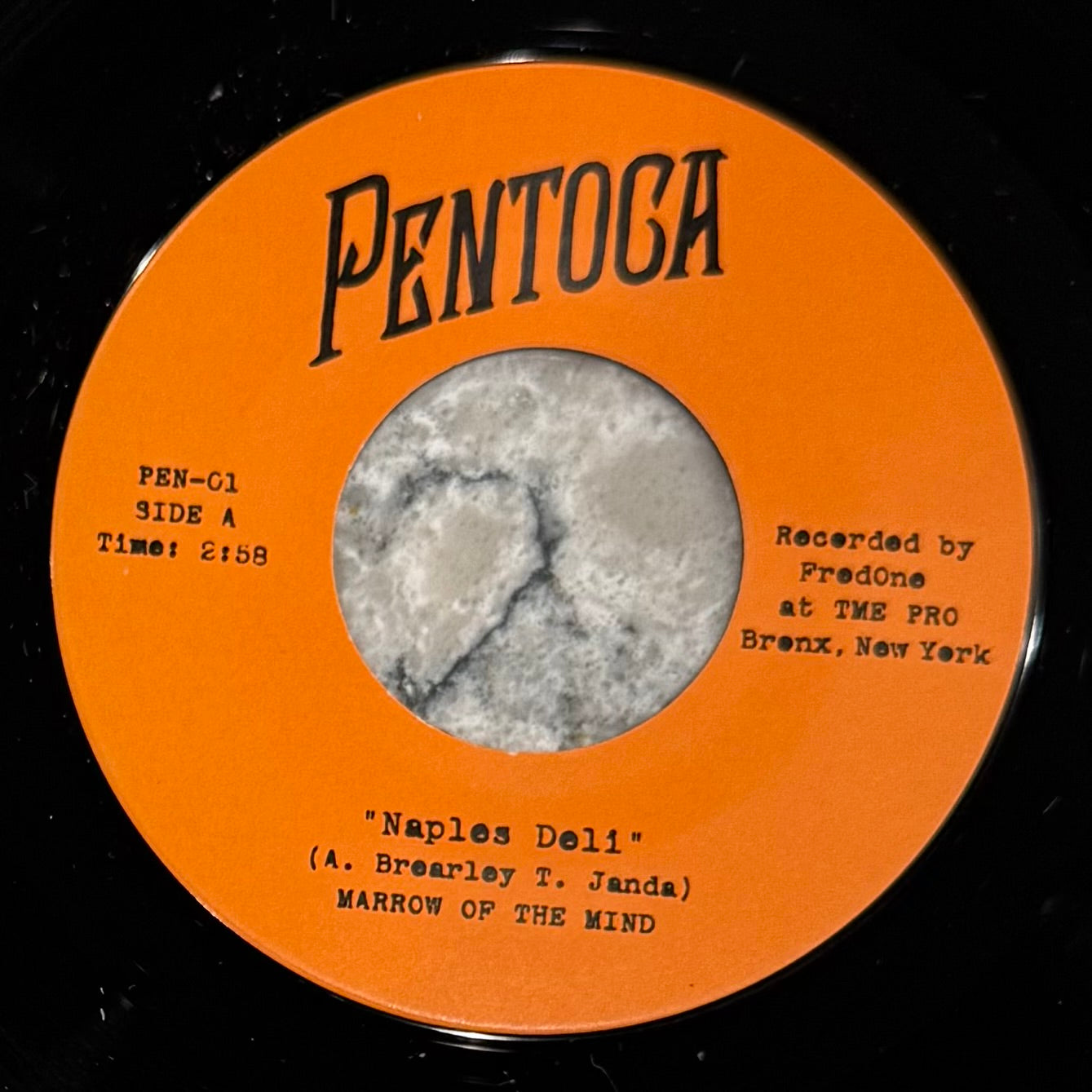 Marrow of the Mind - Naples Deli b/w 88 to Rochelle